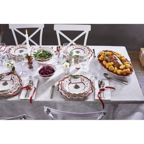 Villeroy & Boch Servierplatte – Ø 21 cm, Porzellan, Mehrfarbig