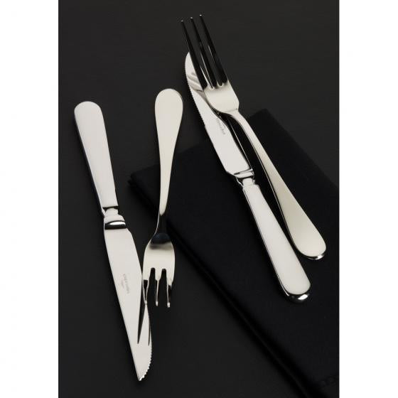 Villeroy & Boch Oscar Steakbesteck – Edelstahl, Silber, spülmaschinenfest, 12 Stk.