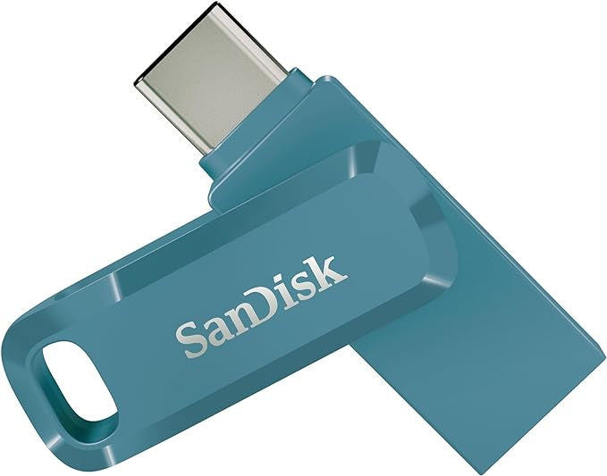 SanDisk Ultra Dual Drive Go 128GB – USB-C/USB-A, USB 3.2 Gen1, 400 MB/s, für Android/iOS/macOS/Windows