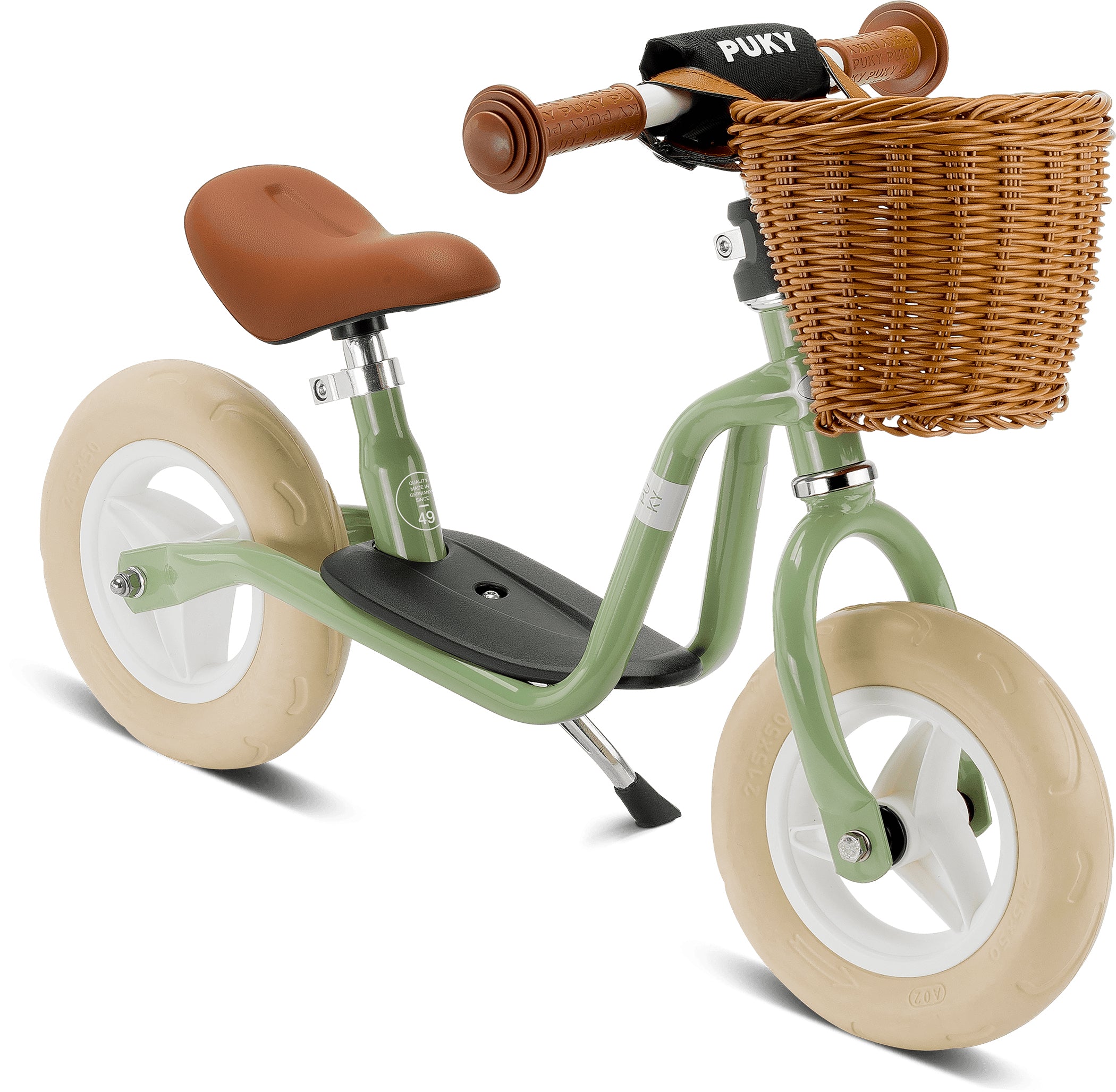 Puky LR M Classic Laufrad – Schrittlänge 30–43 cm, Sitz min. 30 cm – ab 2 J. – Aluminium, grün