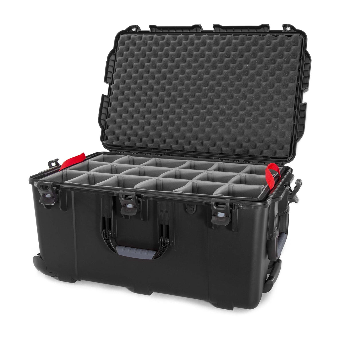 Nanuk Schutzkoffer 965 – 119,8 l, wasserdicht, Nylon, schwarz, 53,6 × 40,6 × 82,6 cm