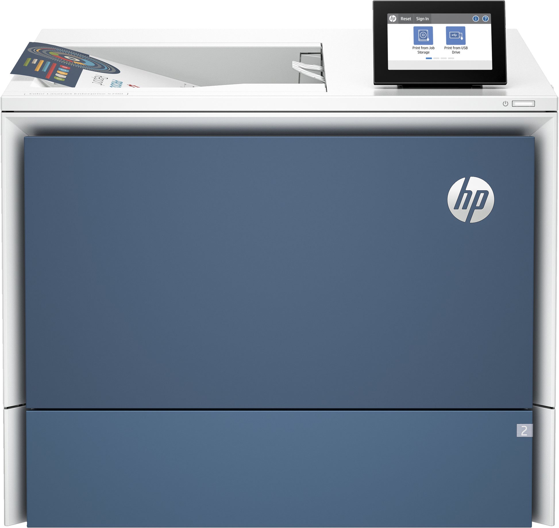 HP Color LaserJet Enterprise 5700dn – A4, Farbe, Duplex, 43 S./Min., 1200 × 1200 dpi, LAN/USB, Papier: 650 Blatt