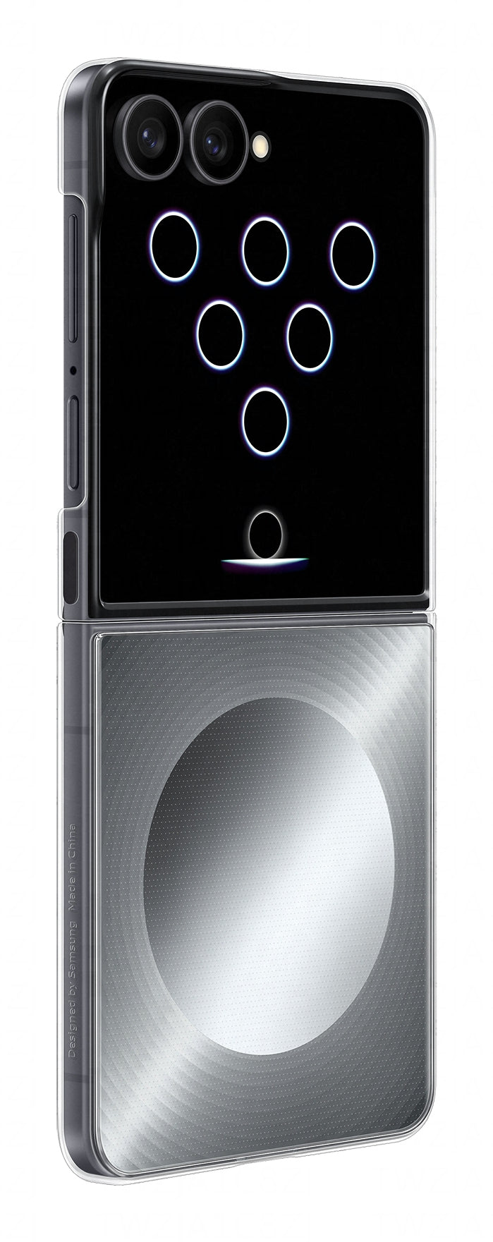 Samsung Flip 8 Flipsuit Backcover – für Samsung Galaxy Z Flip8, Kunststoff, Grau