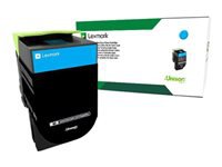 Lexmark Toner – cyan, 2300 Seiten