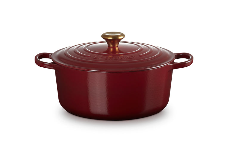 Le Creuset Kochtopf Signature – 6,7 l, Ø 29,7 cm, Gusseisen, Emaille, für Induktion, Gas, Glaskeramik und mehr