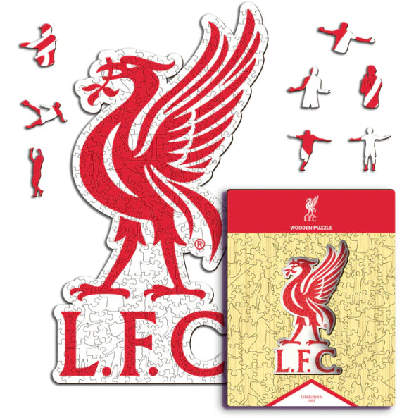 Iconic Puzzles Liverpool FC Puzzle – 270 Teile – 24 × 42 cm – ab 10 J. – Holz – FSC