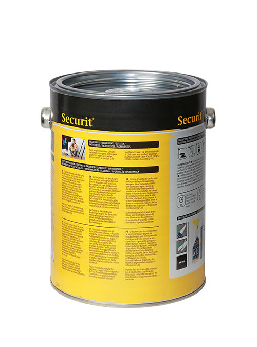 Securit Tafellack – Schwarz, matt – 2,5 l – für Holz, Metall, Kunststoff