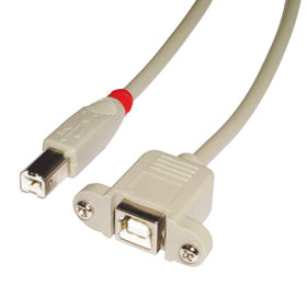 Lindy USB-Kabel, USB-B zu USB-B, 0,5 m, USB 2.0