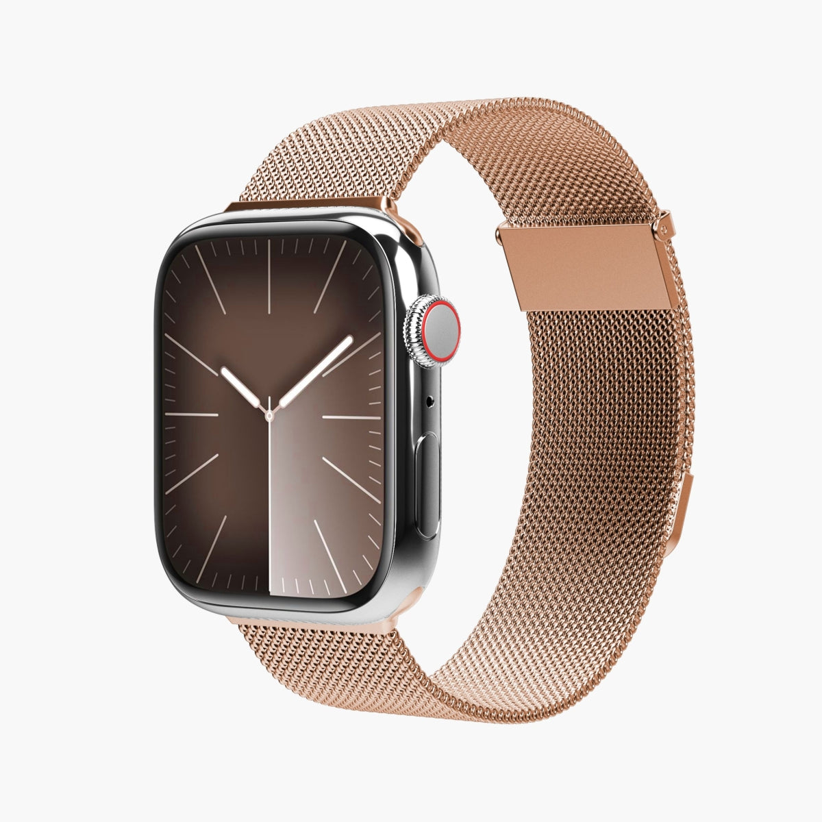 Vonmählen Milanese Loop 2 – Roségold, für Apple Watch 40 mm, 41 mm, 42 mm
