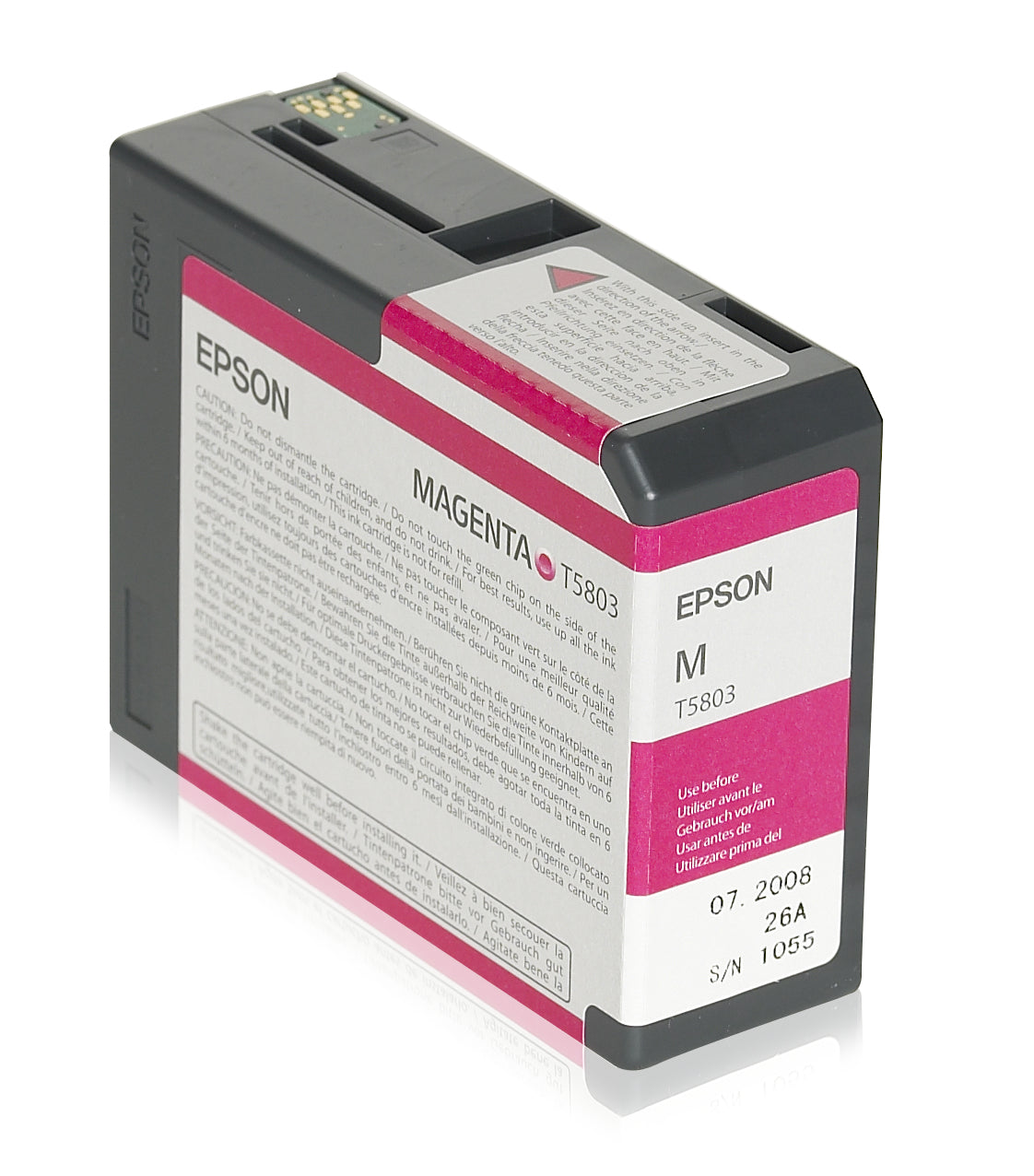 Epson Tintenpatrone T5803, Magenta – für Epson-Drucker