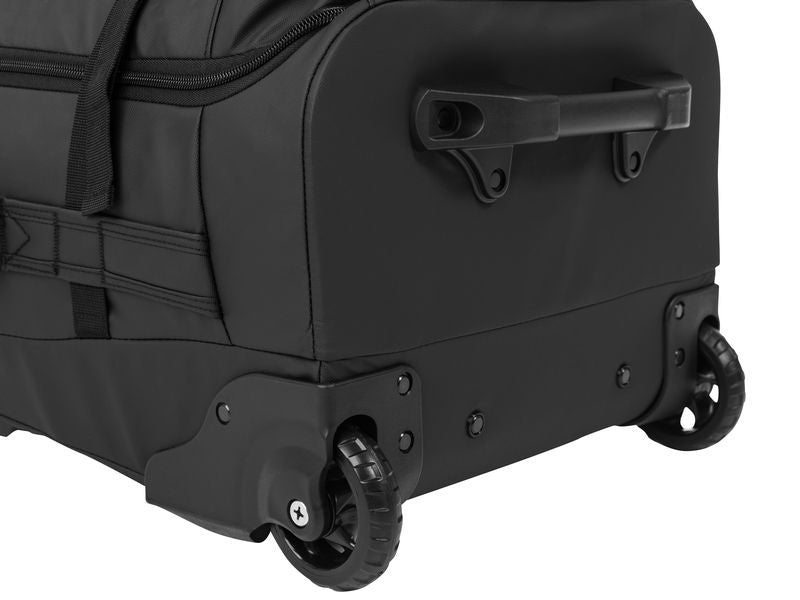 KOOR Handgepäck-Trolley JIIBS 50 – 50 l, Weichschale rPET, 2 Rollen, Schwarz, 32 × 55 × 24 cm