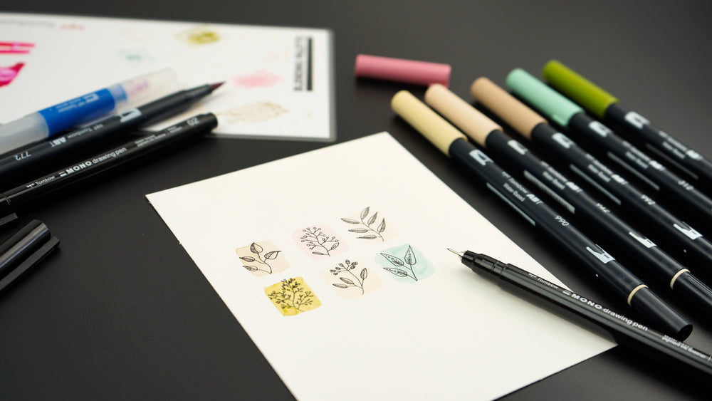Tombow Mono Drawing Pen Fineliner – 0,4 mm, schwarz