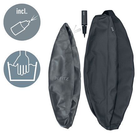 Leitz Sitzball Ergo Active – Ø 55 cm, dunkelgrau