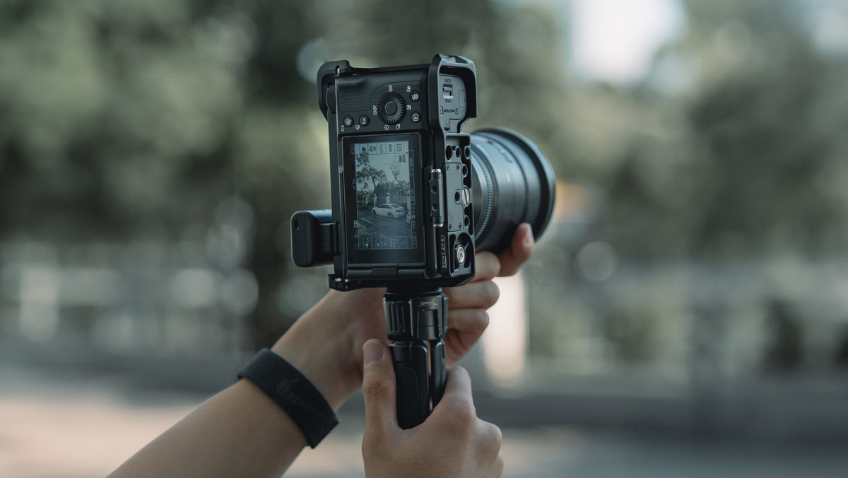 Tilta TA-T35-FCC-B Kamera-Cage – Aluminium/Edelstahl, 136,9 × 96,5 × 68 mm – für Sony ZV-E1 – Schwarz