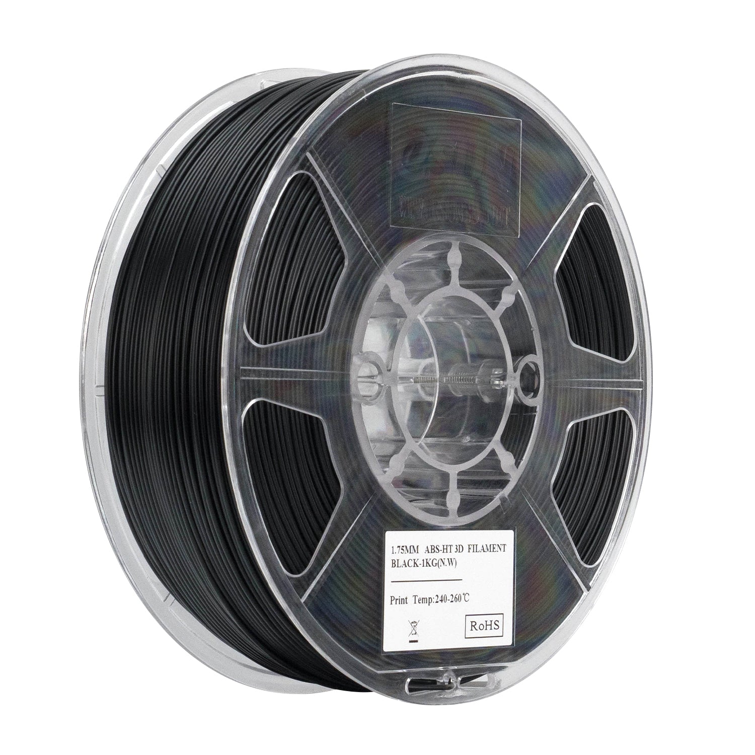 eSUN 3D-Drucker-Filament ABS 1,75 mm Schwarz, 1 kg