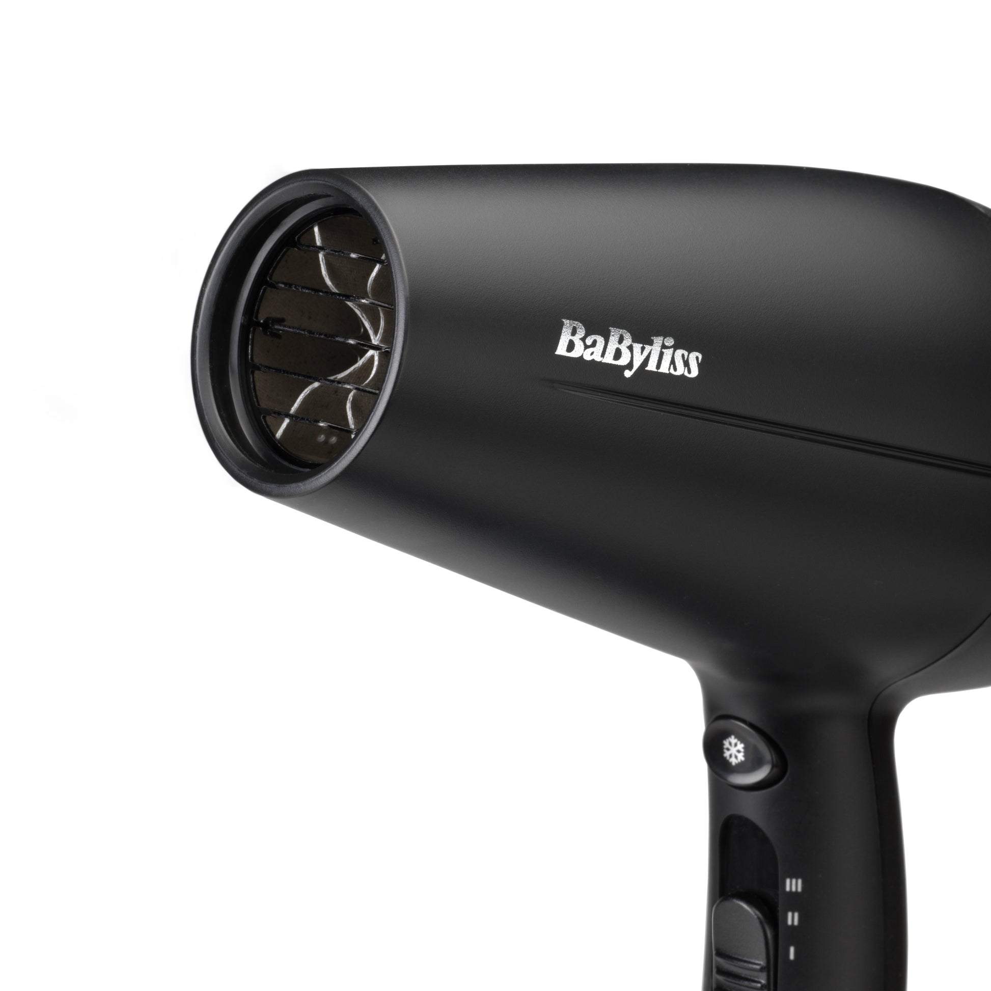 BaByliss Haartrockner D572DE – 2200 W, Ionenfunktion, Keramisches Heizsystem – schwarz