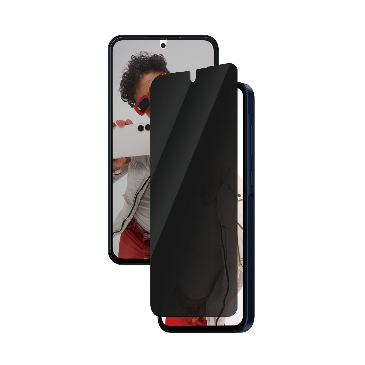 PanzerGlass SAFE. – Privacy-Filter (Panzerglas), Ultra-Wide Fit – für Galaxy A36 5G – mit Applikator