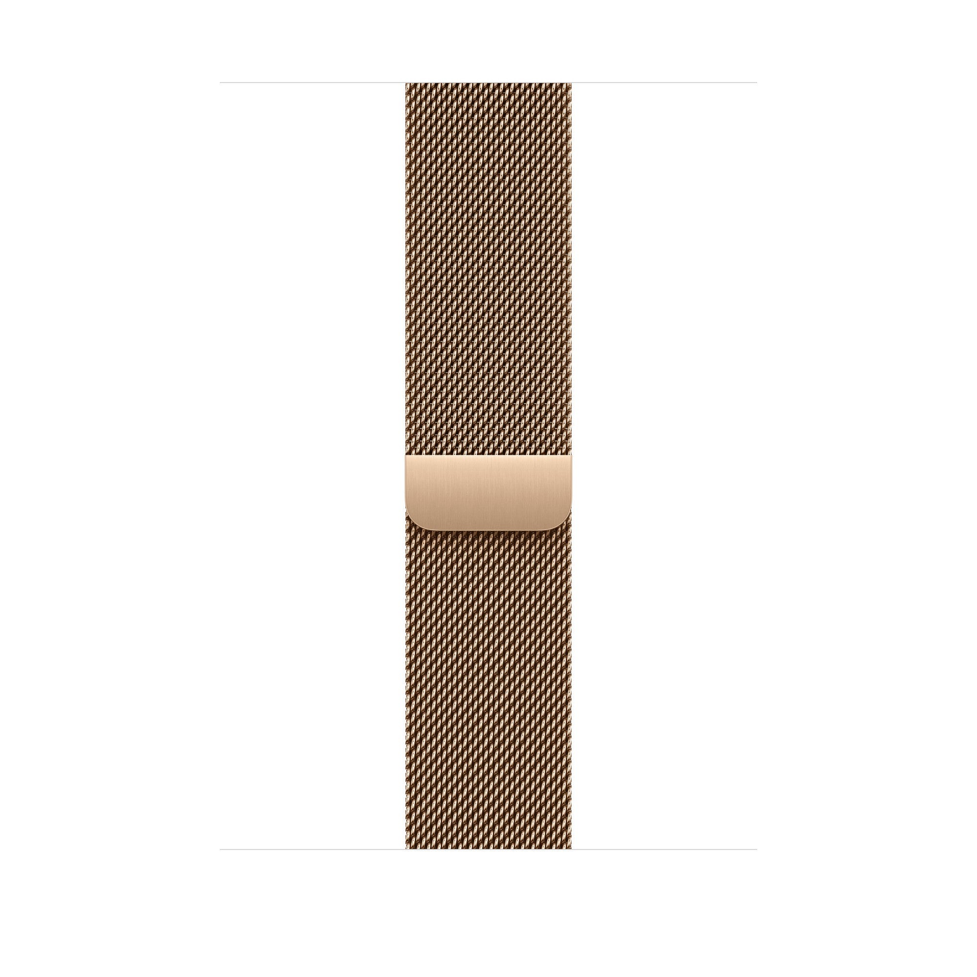Apple Milanese Loop – Edelstahl, Gold, M/L, für Apple Watch