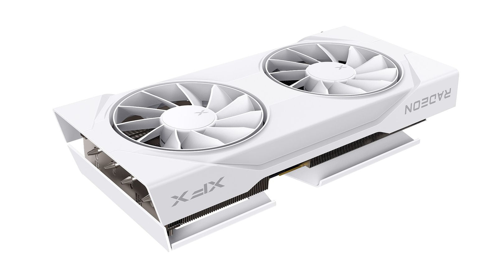 XFX Radeon RX 9060 XT – Grafikkarte – 8 GB GDDR6, PCIe 5.0 x16, 2×DP, 1×HDMI 2.1, 2 Lüfter, Weiss