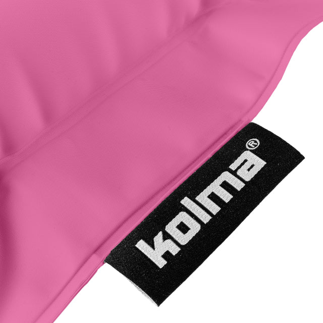 Kolma Luftmatratze – mit Kissen, Sicherheitsventil, faltbar – 188 × 78,5 cm – pink – Polyester/PVC – 1 Stk.