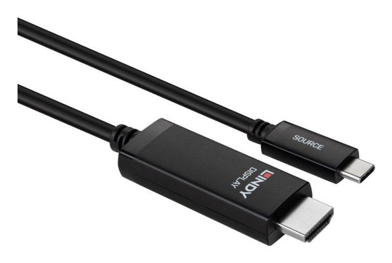 Lindy USB-C auf HDMI Kabel HDMI 2.1 8K 60 Hz – 3 m
