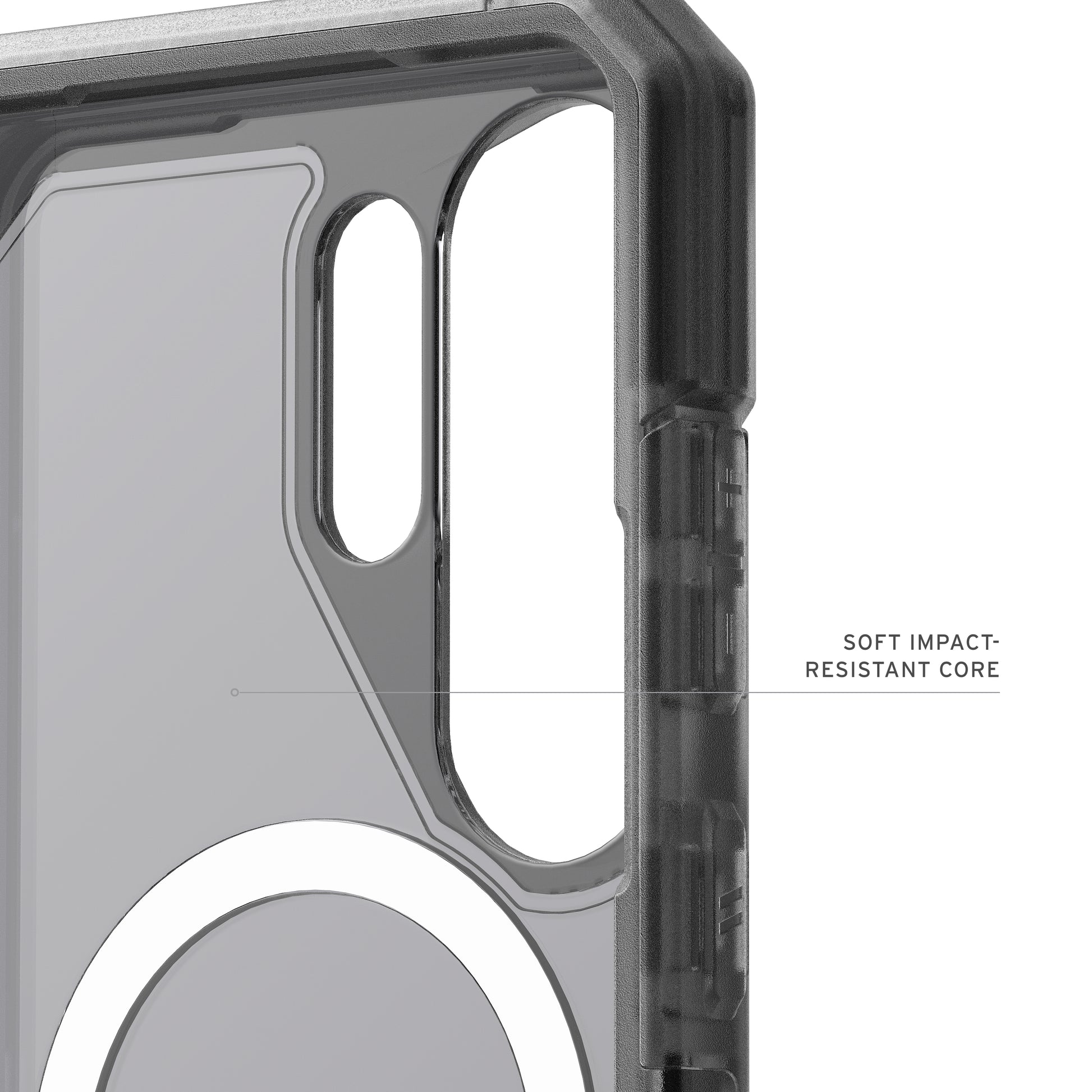 Urban Armor Gear UAG Trooper Backcover – für Samsung Galaxy S26 Ultra, MagSafe, mit Ständer, PC, Transparent