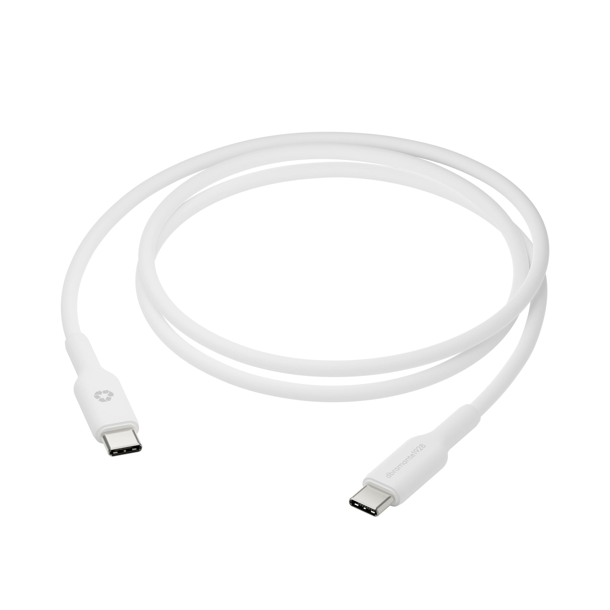 dbramante1928 USB-C auf USB-C Kabel – 1 m – Weiss