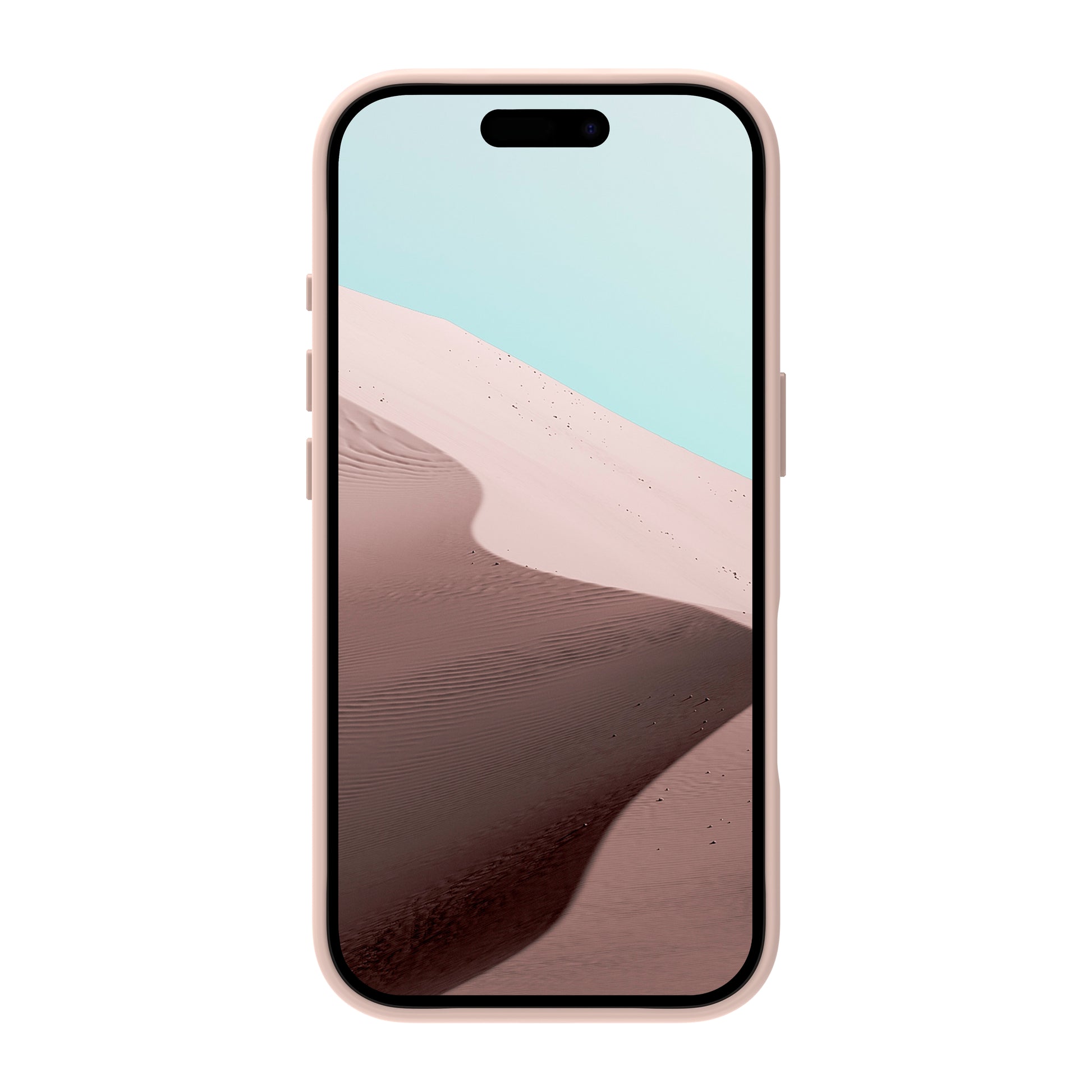 dbramante1928 Roskilde MS Kick ICON Backcover – für Apple iPhone 17, Pink Sand, bis 1,2 m sturzsicher