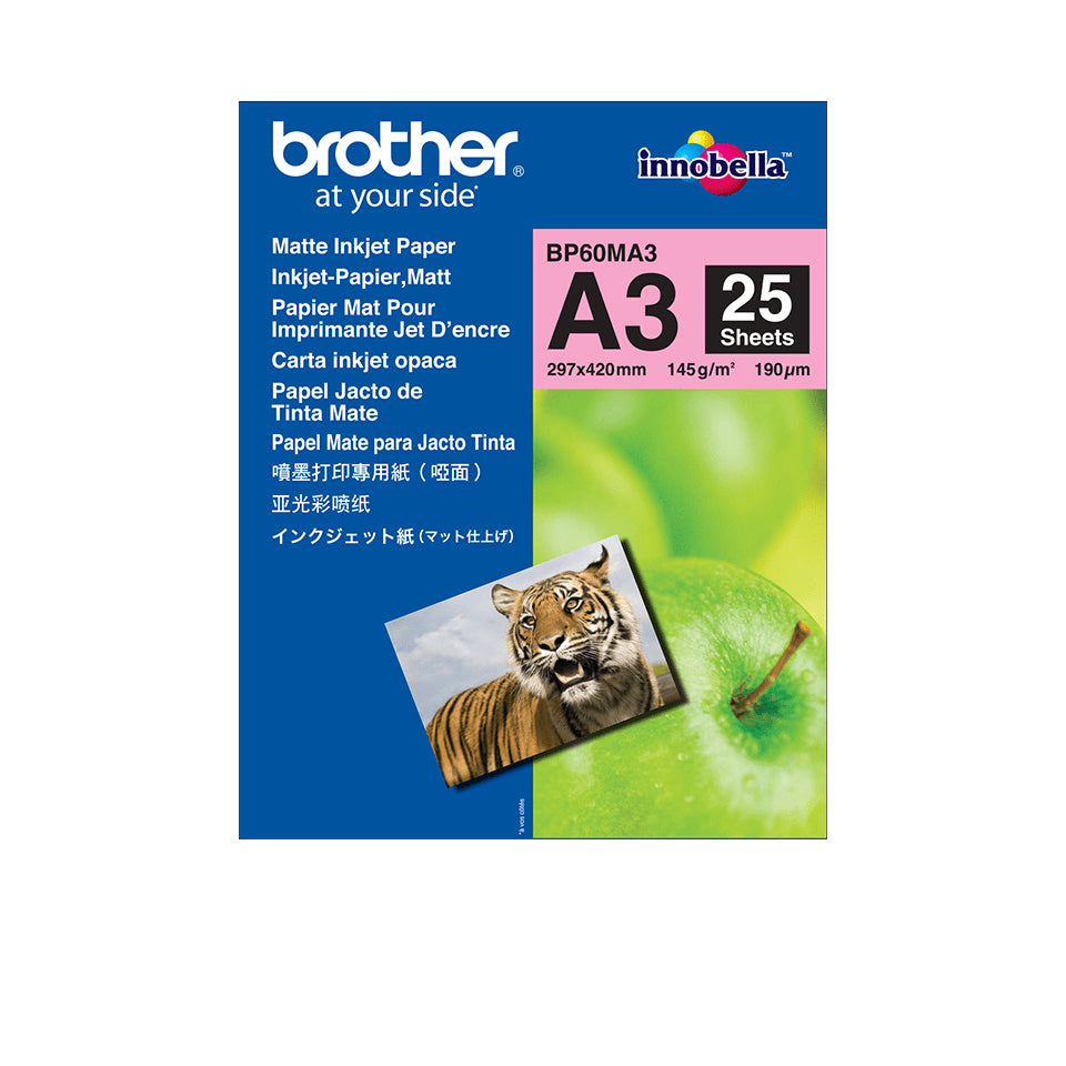 Brother Designpapier Weiss – A3, 145 g/m²