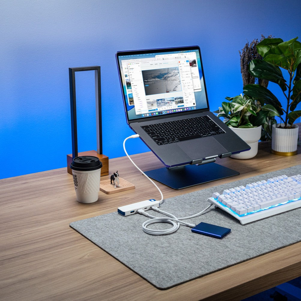Targus HyperDrive Flex USB-Hub – USB-C, 4× USB-A, für Windows/Mac