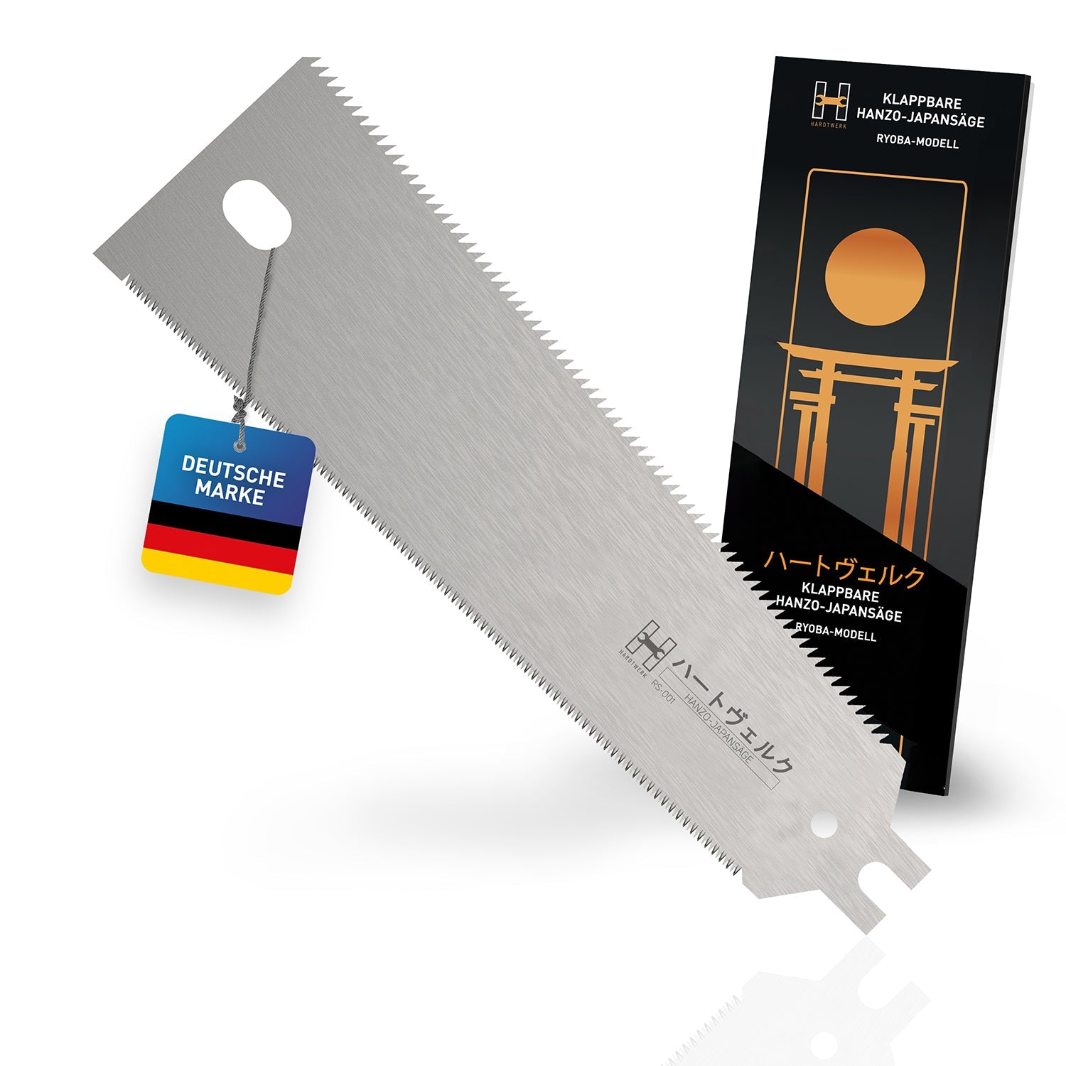 Hardtwerk Ersatz-Sägeblatt 240 mm Karbonstahl – für Hanzo Japansäge