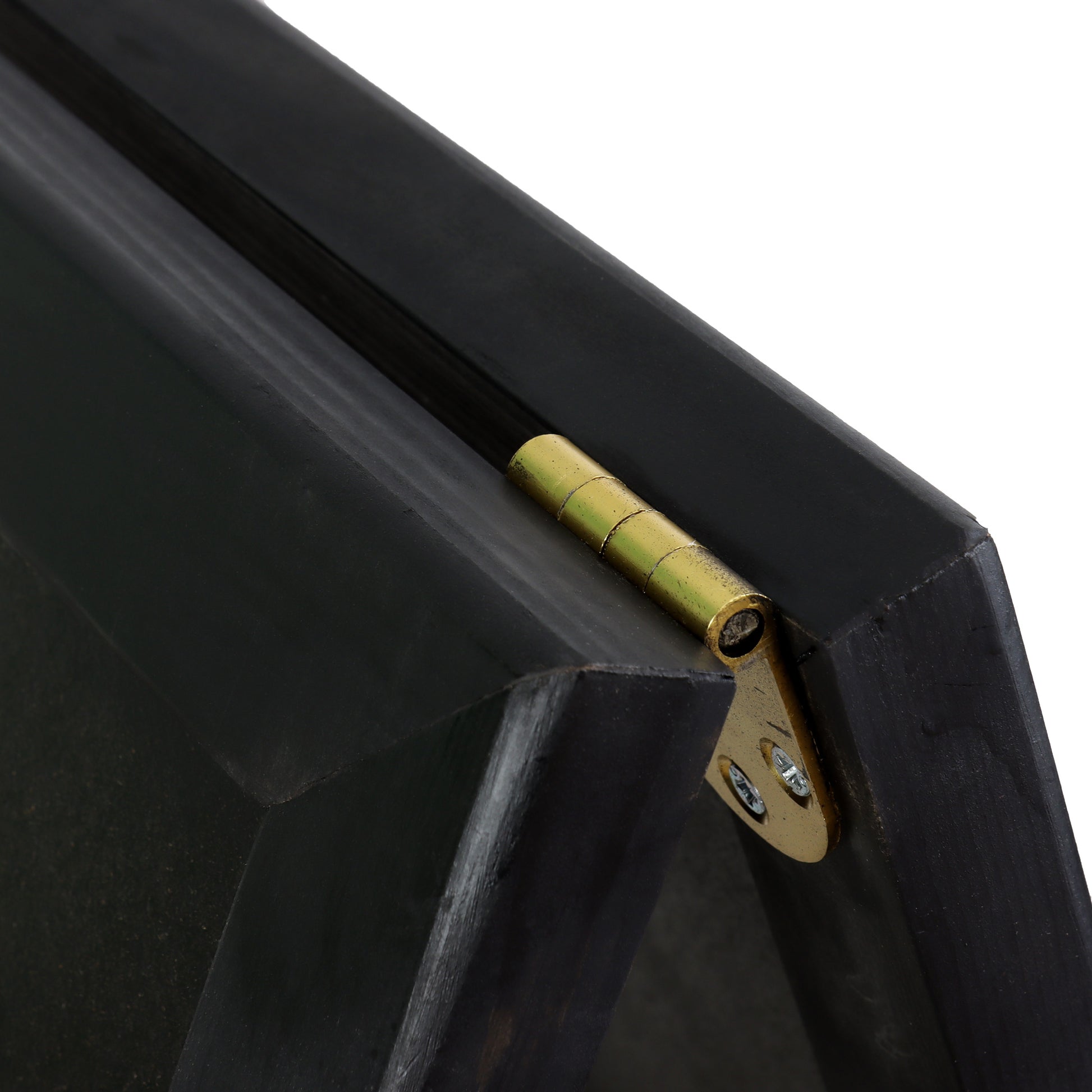 EUROPEL Kundenstopper Kreidetafel – 660 × 1'280 mm – Kiefernholz – schwarz
