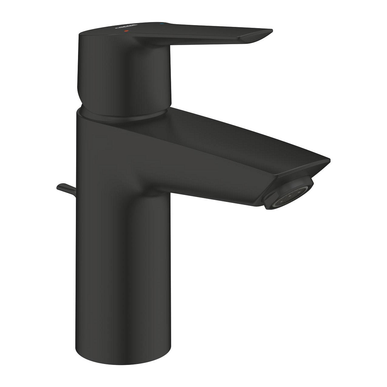 GROHE Start Badebatterie – Einhebelmischer, Metall, Schwarz matt