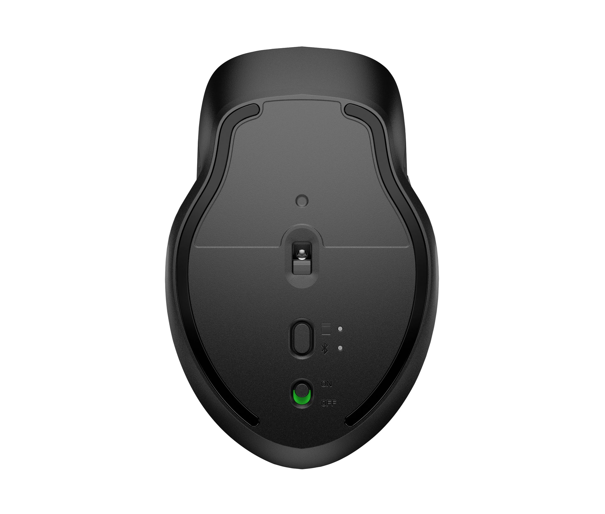 HP 430 Multi Device – Maus – Kabellos (Bluetooth/2,4 GHz), beidhändig, Schwarz