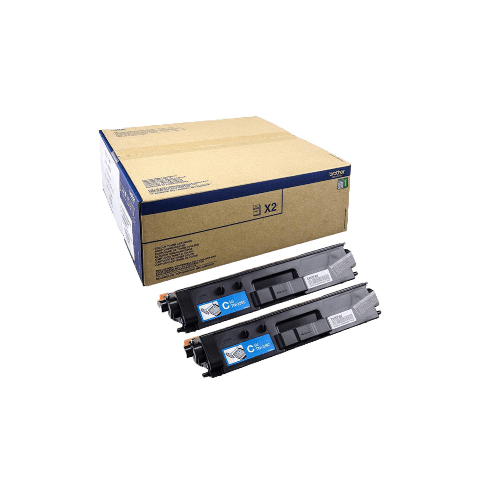 Brother TN-329CTWIN Toner, Cyan