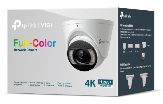 TP-Link VIGI InSight S485 Turret – 4K – 2,8 mm – PoE – IP67