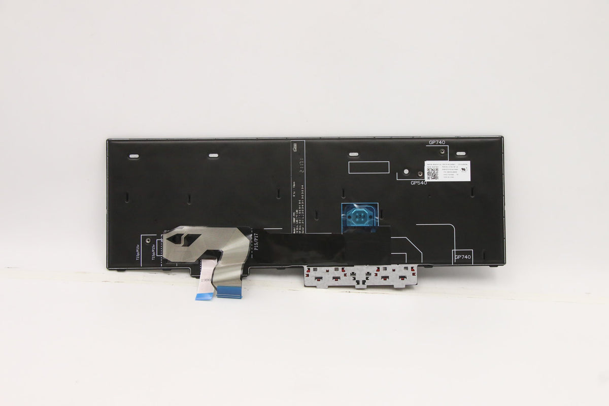 Lenovo Tastatur-Case für ThinkPad P15 (1. Gen., Modelle 20ST/20SU) – QWERTY (ES), mit Nummernblock – Schwarz