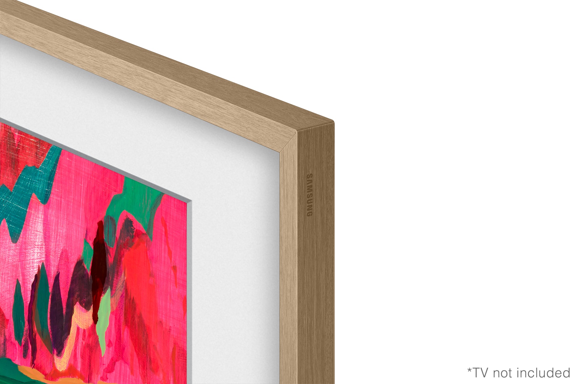 Samsung VG-SCFF85TKBXC – LED-Wandrahmen, für The Frame Pro, 85,0", Beige
