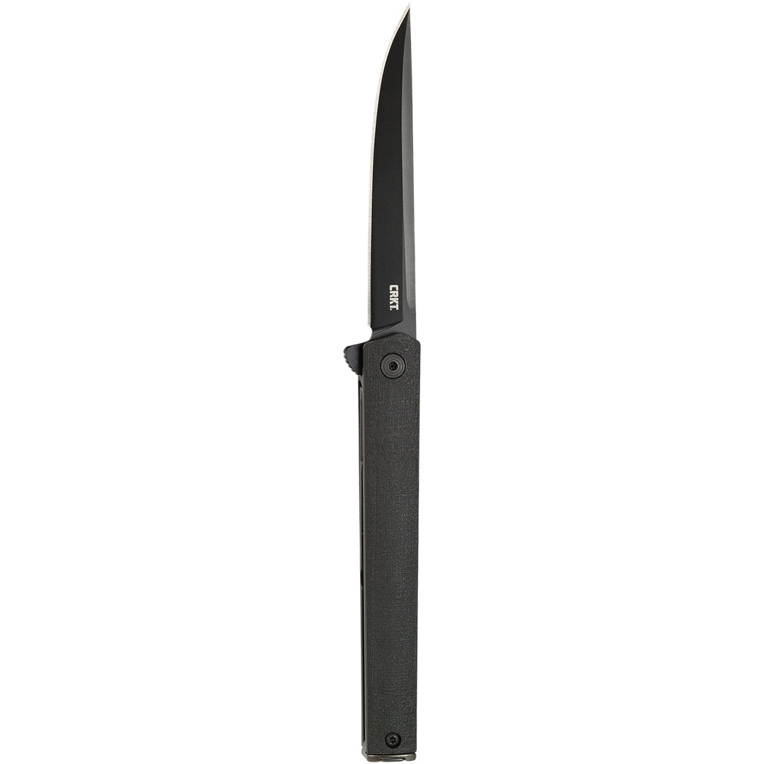 CRKT CEO Flipper – Klappmesser 85 mm, Liner-Lock, Schwarz