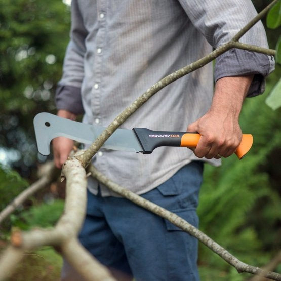 Fiskars WoodXpert Machete XA3 – 22,0 cm, feststehend, Kunststoffgriff
