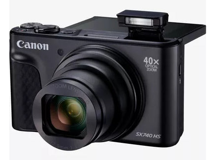 Canon PowerShot SX740 HS Lite Edition – 40× optischer Zoom, 20,3 MP, 4K, Schwarz