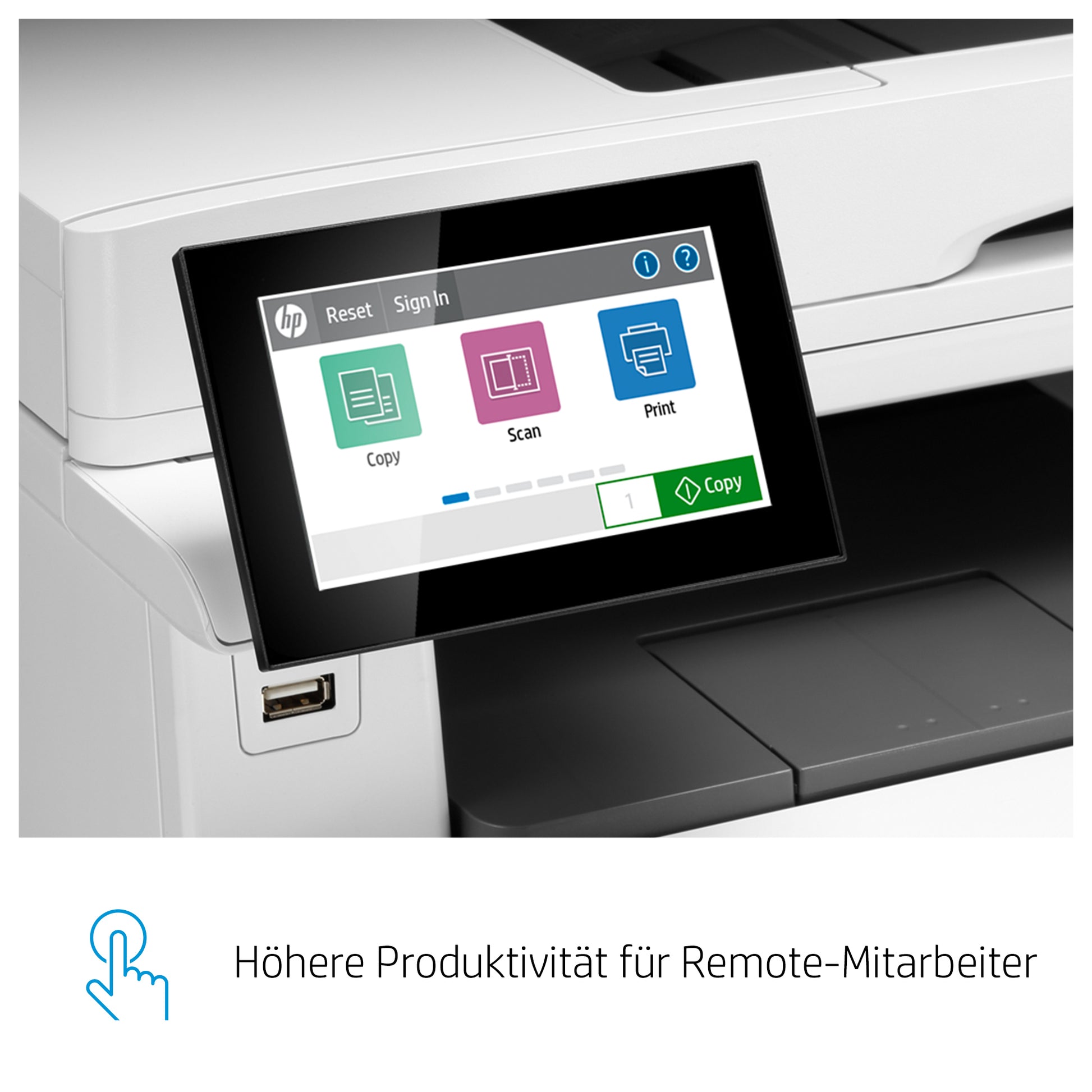 HP LASERJET ENT M480F – Farbiger Laser-MFP, 4-in-1