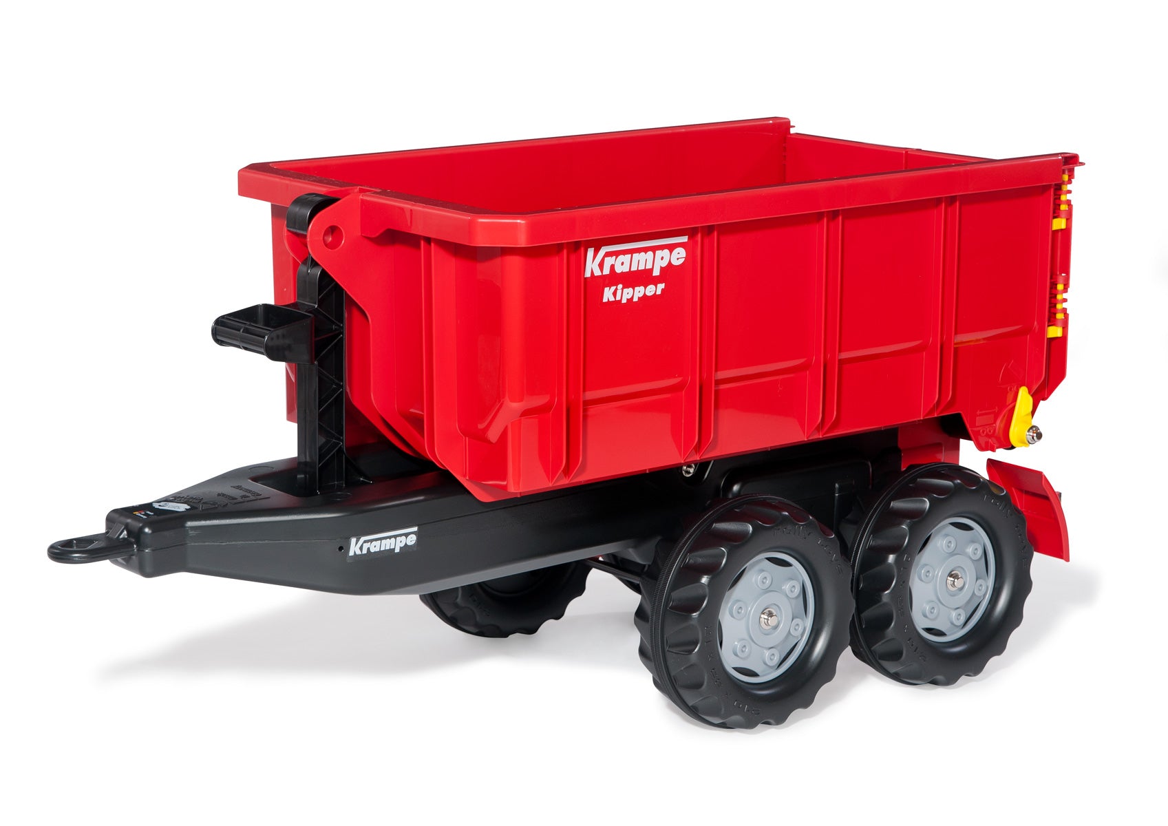 Rolly Toys Spielzeug-Traktoranhänger – 98 × 45 × 51 cm – 1 Stück – ab 3 Jahren – Kunststoff, Metall – schwarz/rot