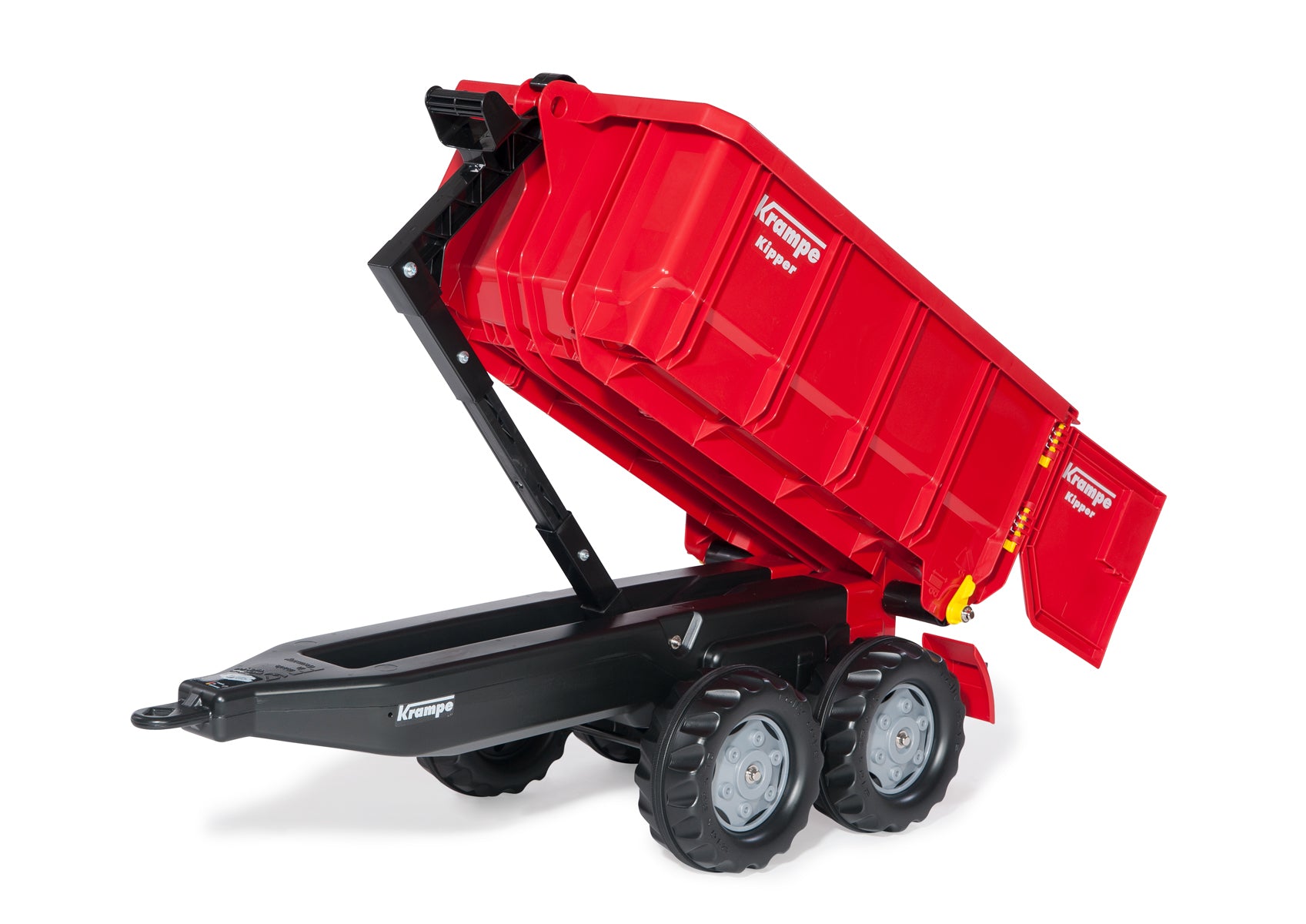 Rolly Toys Spielzeug-Traktoranhänger – 98 × 45 × 51 cm – 1 Stück – ab 3 Jahren – Kunststoff, Metall – schwarz/rot