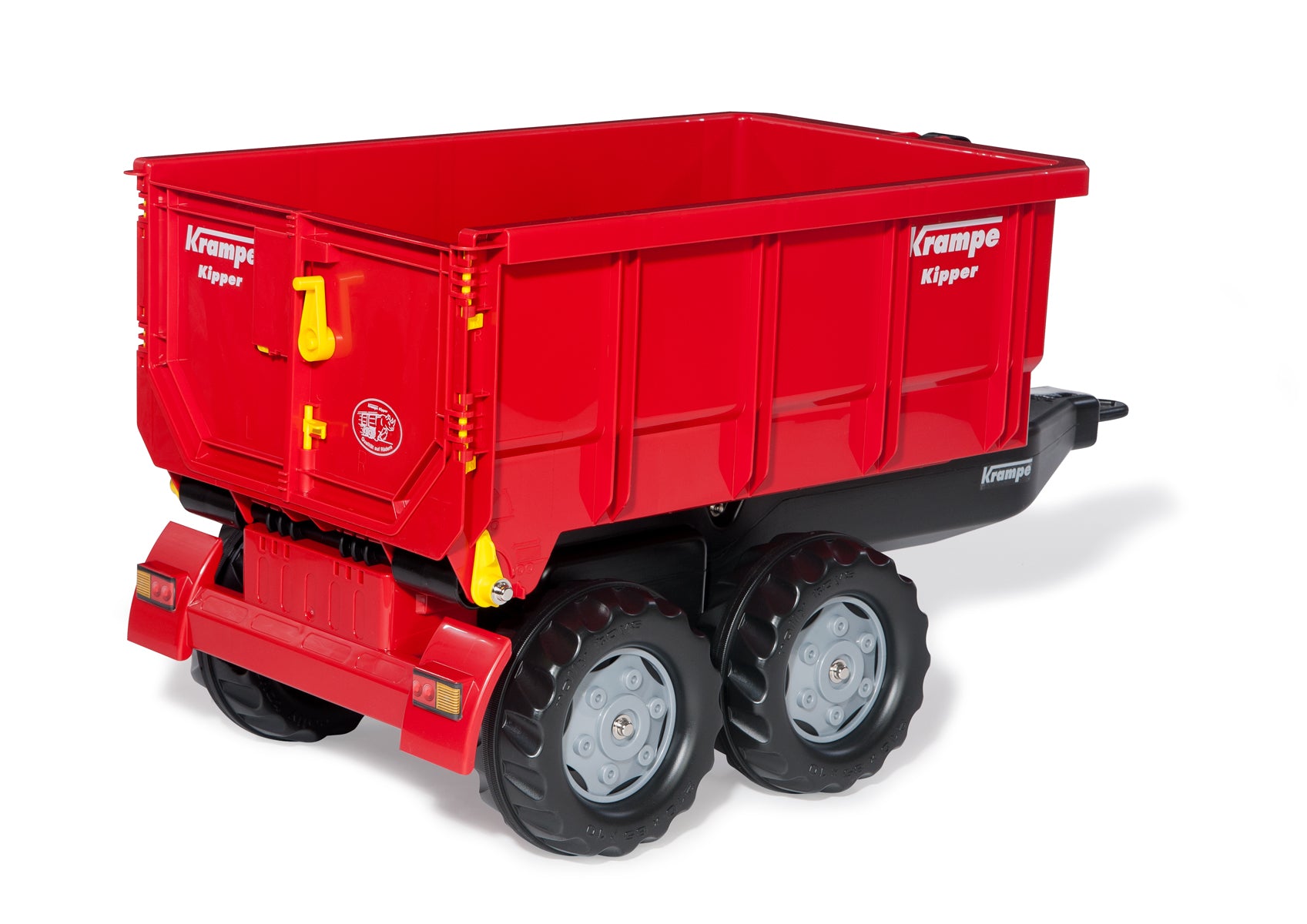 Rolly Toys Spielzeug-Traktoranhänger – 98 × 45 × 51 cm – 1 Stück – ab 3 Jahren – Kunststoff, Metall – schwarz/rot