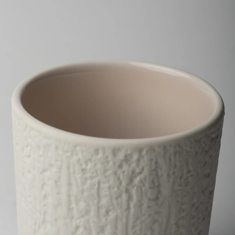 Lunasol Gaya Atelier North Rock Kaffeebecher – 300 ml, H 10,5 cm, Porzellan, Beige