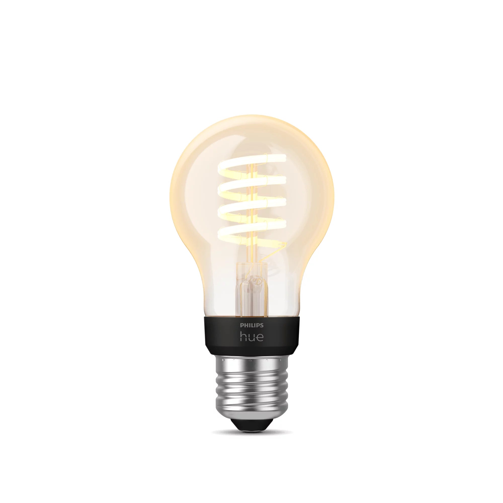 Philips by Signify Philips Hue Smart-Leuchtmittel E27 White Ambiance – 550 lm, 2200–6500 K, App-Steuerung, Bluetooth, dimmbar – E