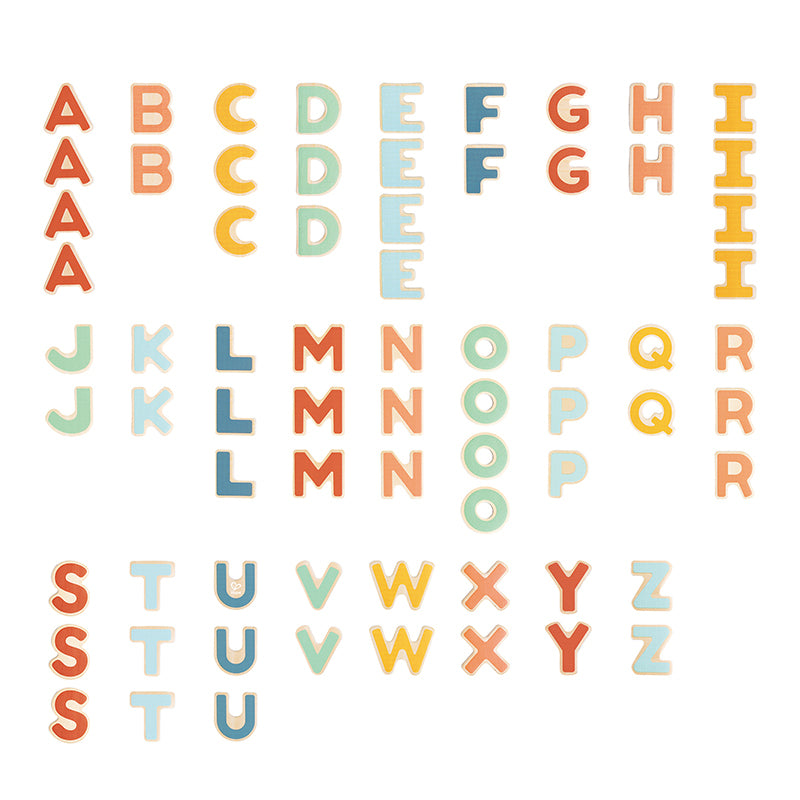 Hape Magnet-Set – Buchstaben, 70 Teile, ab 3 Jahren