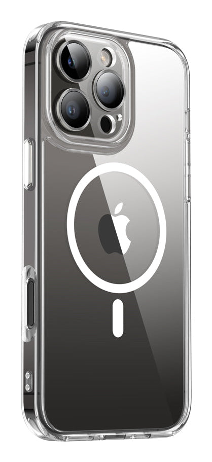 Valenta Back Cover Trend MagSafe – für iPhone 16 Pro, Transparent, TPU