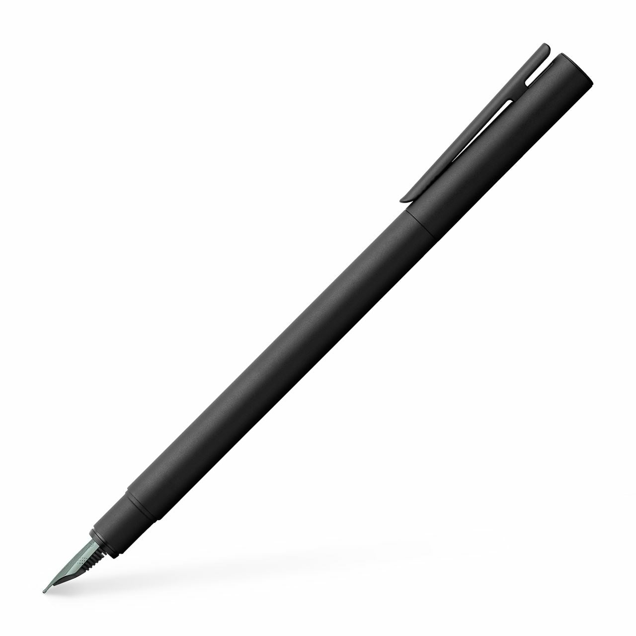 Faber-Castell Neo Slim – Füllfederhalter – EF – Schwarz – Edelstahl